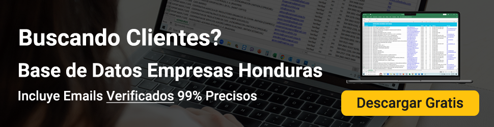 Base de Datos Empresas Honduras